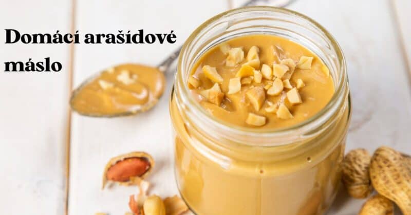 Recept na arašídové máslo aneb burákové máslo.