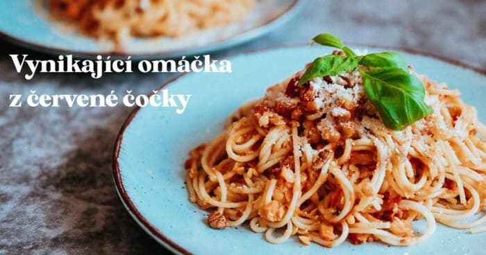 Omáčka z červenej šošovice.