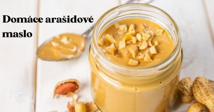 Recept na arašidové maslo.