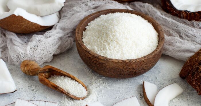 Kokosová múka je vynikajúcou alternatívou k bežným múkam. Je ľahko stráviteľná a prirodzene bezlepková.