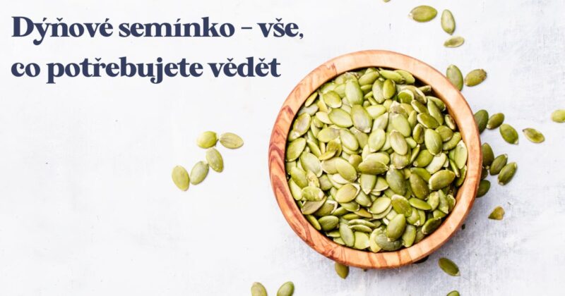 Dýňové semínka obsahuje každá zralá dýně, nejvhodnější jsou ovšem semínka z dýně olejné, protože mají nejtenčí slupku a nemusíme je loupat.