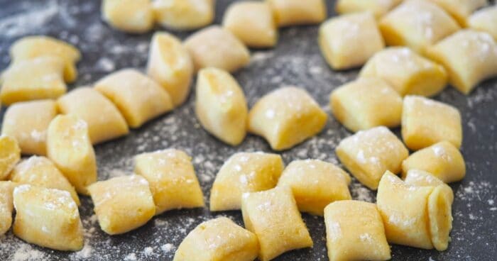 Gnocchi (noky alebo ňoky) sú výrobky v tvare malých knedlíčkov zo zemiakového alebo kukuričného cesta.