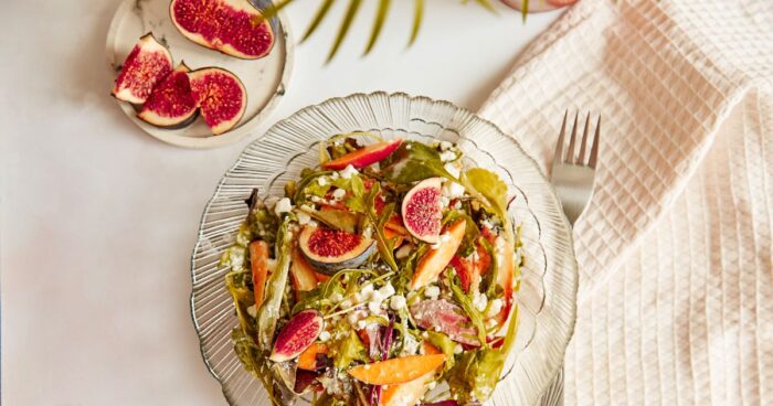 Nebojte sa experimentovať a vylepšite si zeleninový šaláty figami.