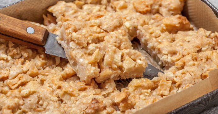 Staročeský pšeničný nákyp sa pripravoval s jablkami alebo slivkami.