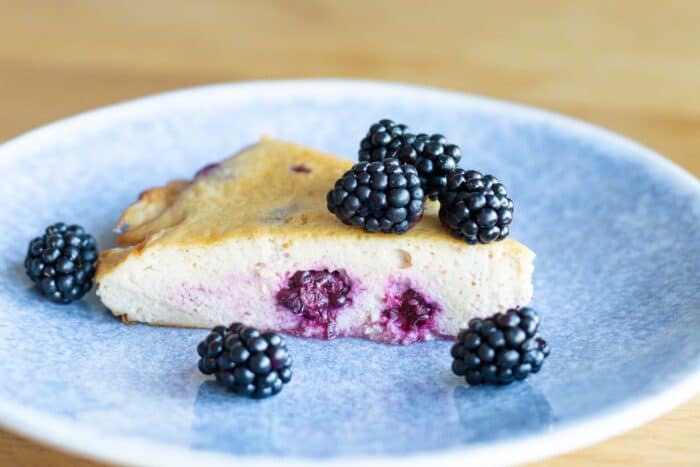 Zdravý tvarohový koláč bez lepku.