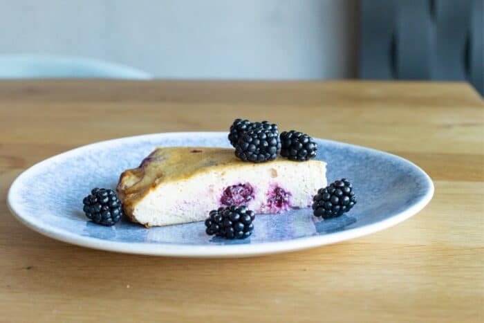 Zdravý tvarohový koláč bez lepku.