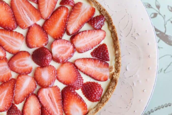 Recept na pravý nepečený cheesecake s ovocím