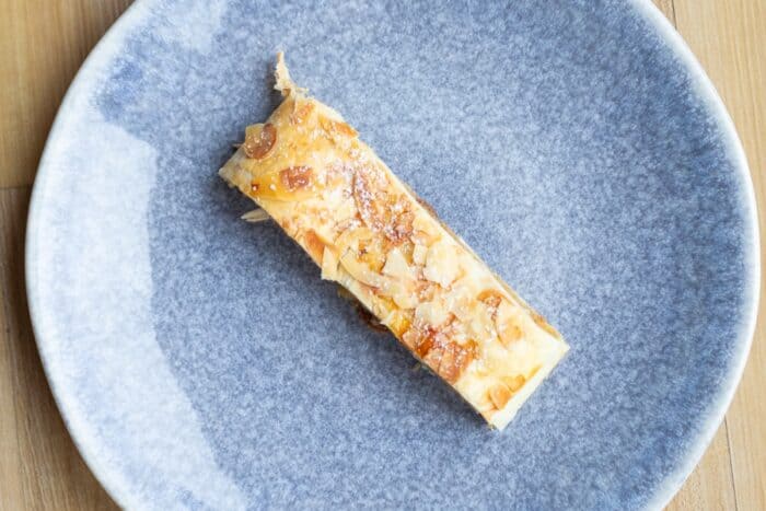 Jablkový závin z lístkového cesta: Počas prvých 20 minút pečenia je dôležité rúru neotvárať.