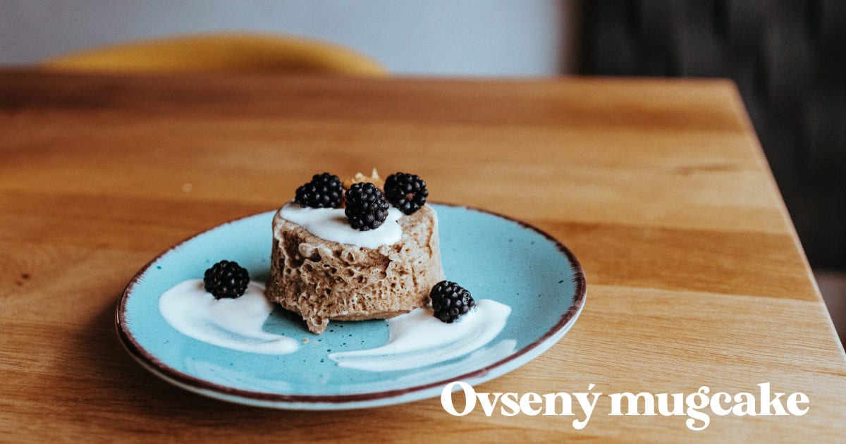 Ovsený mugcake