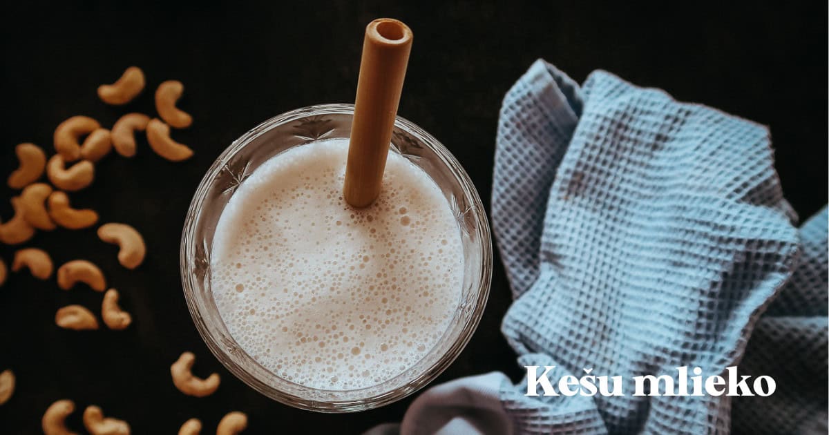 Kešu mlieko