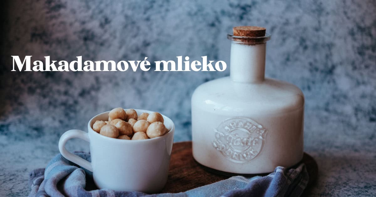 Makadamové mlieko