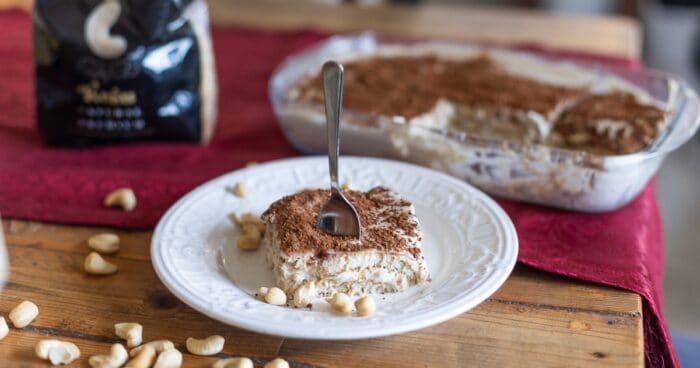 Vegan tiramisu