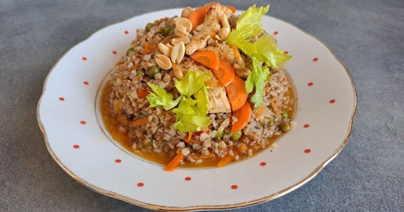 Recept: Najlepšie pohánkové rizoto s kuracím mäsom