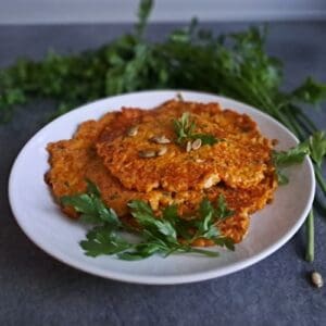 Tekvicové placky so syrom.