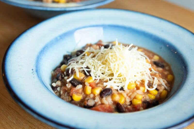 Mexický bulgur so zeleninou.