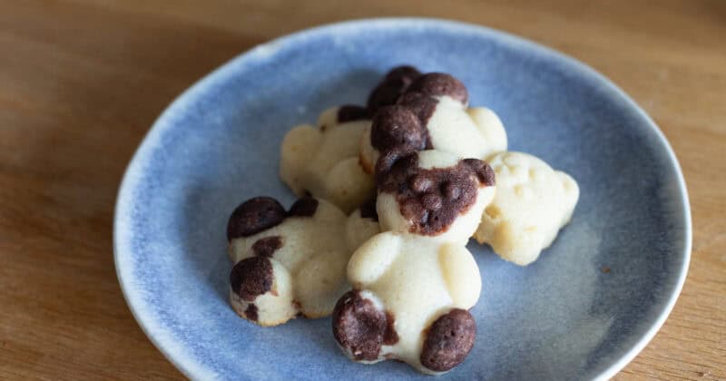 Zdravé domáce kokosové brumíky.