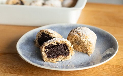 Kysnuté buchty s makom.