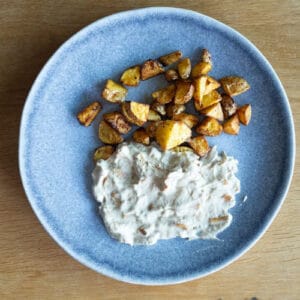 Recept: Líšková omáčka k zemiakom aj k mäsu (bezlaktózová).