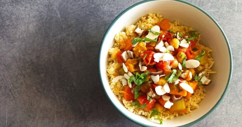 Recept: Najlepší marocký kuskus so zeleninou (vegánsky).