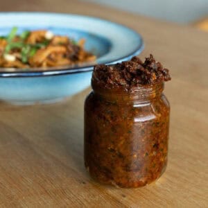 Pesto zo sušených paradajok.