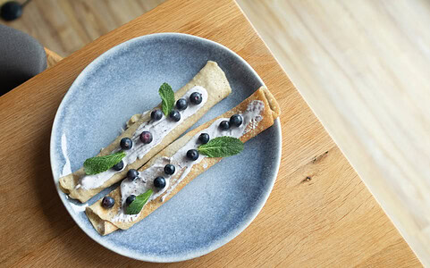 Proteinové palacinky z quinoy.