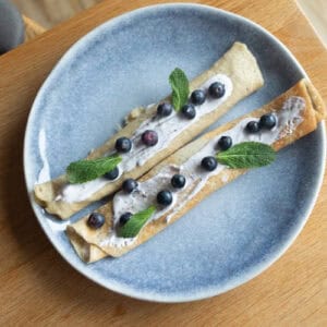 Proteínové palacinky z quinoy.