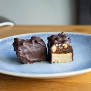 Recept na domáce snickers.