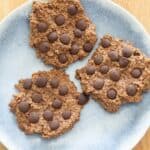 Čokoládové cookies bez cukru.