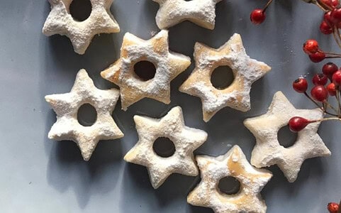 Recept: Krehké vínové koláčiky.