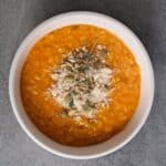 Krémové tekvicové rizoto.