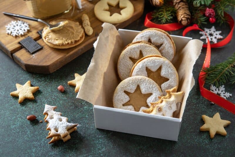 Luxusné linecké koláčiky.