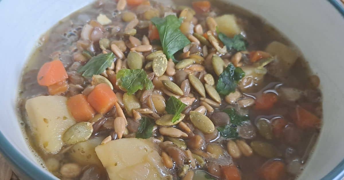 Babičkina šošovicová polievka