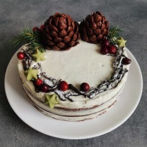 Recept: Čarovná vianočná torta