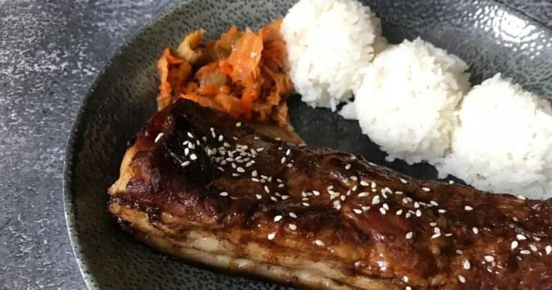 Recept: Pomaly pečená ázijská panenka s kimči