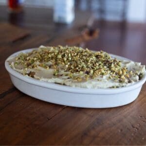 Recept: Sicílske pistáciové tiramisu bez vajec