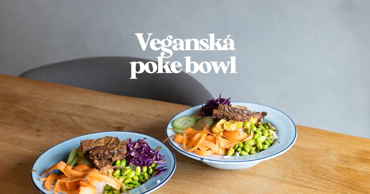 Vegan poke bowl