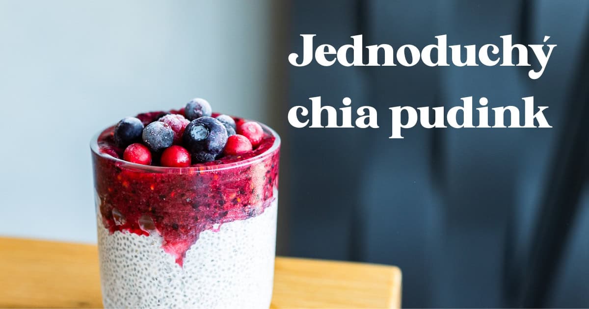 Recept na chia pudink
