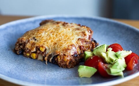 Obľúbený recept na zapečenú quinou inšpirovanú chuťami Mexika