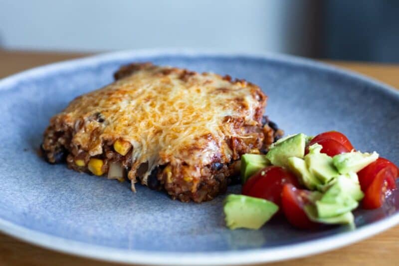 Obľúbený recept na zapečenú quinou inšpirovanú chuťami Mexika