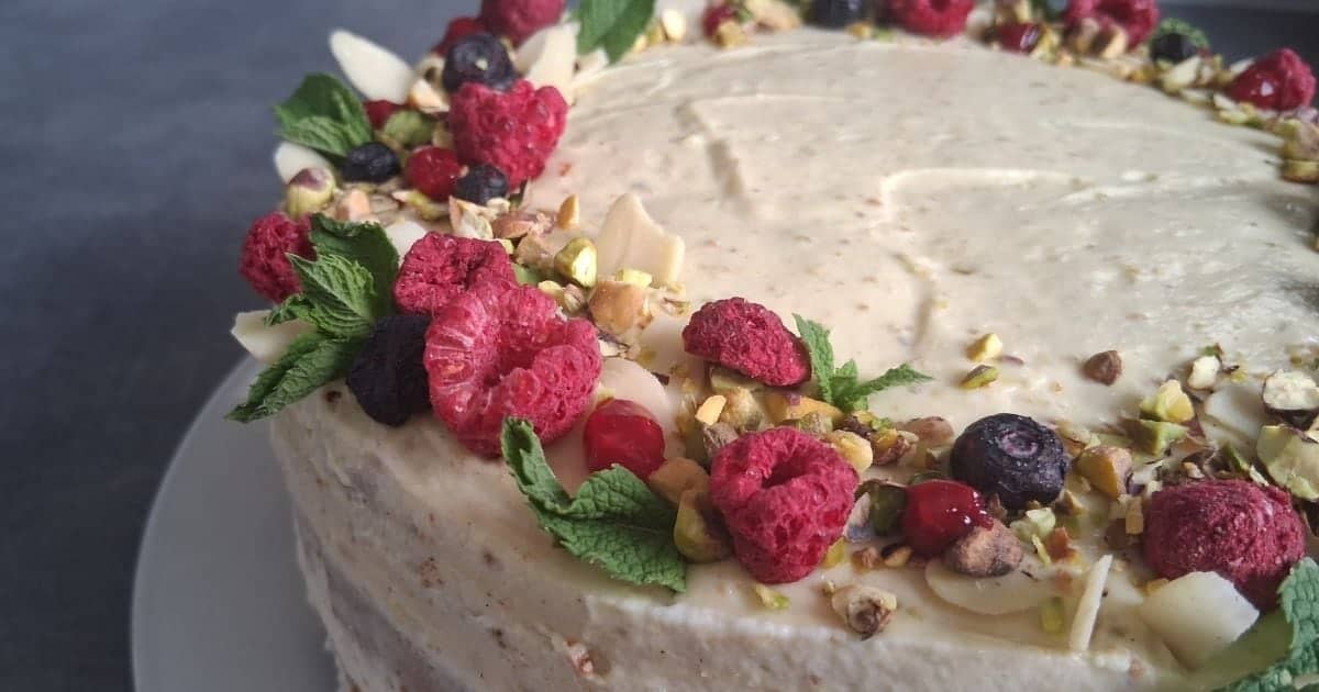Domáca pistáciová torta