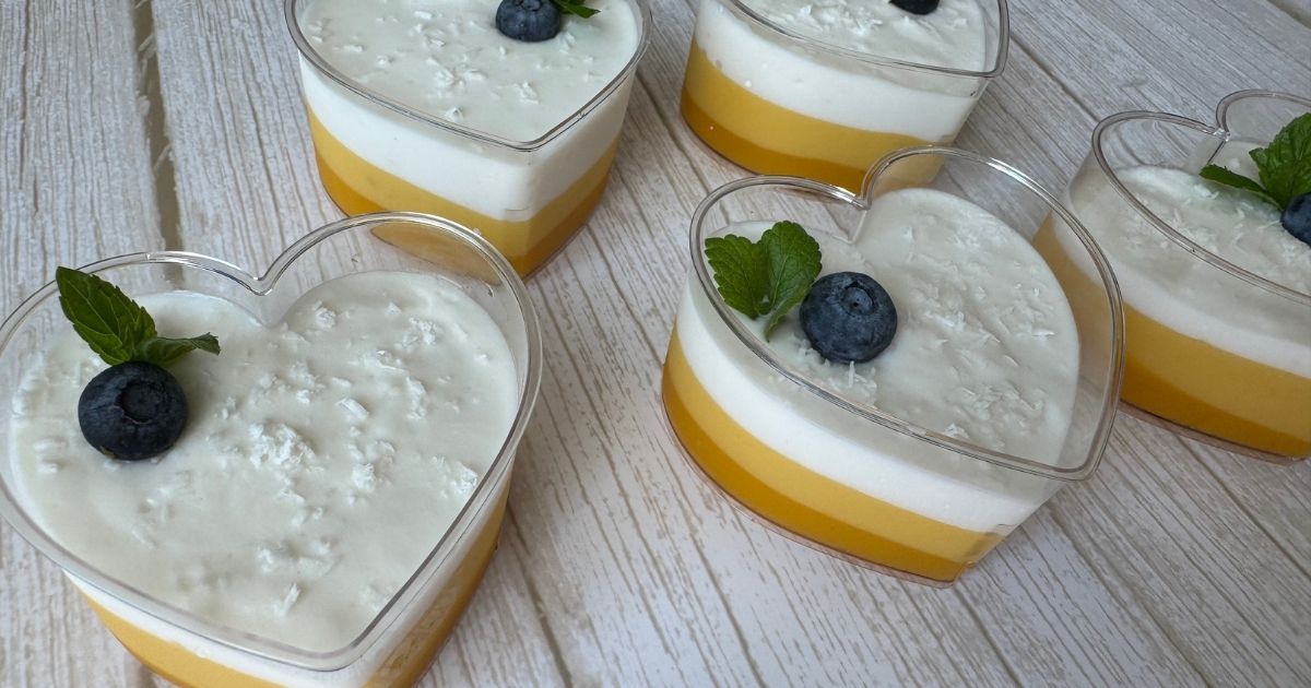 Recept: Mangový cheesecake dezert do pohára